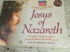 Jesus nazareth vhs video - jesus, of