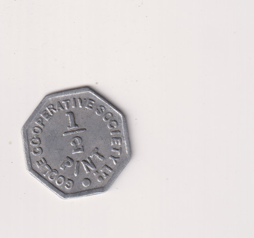 Goole pint of milk - co-op,