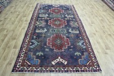 OLD HANDMADE ORIENTAL WOOL RUG
