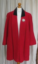 Vintage 80's red oversized