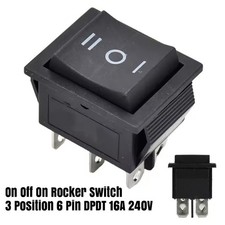 On Off On Rocker Switch 3