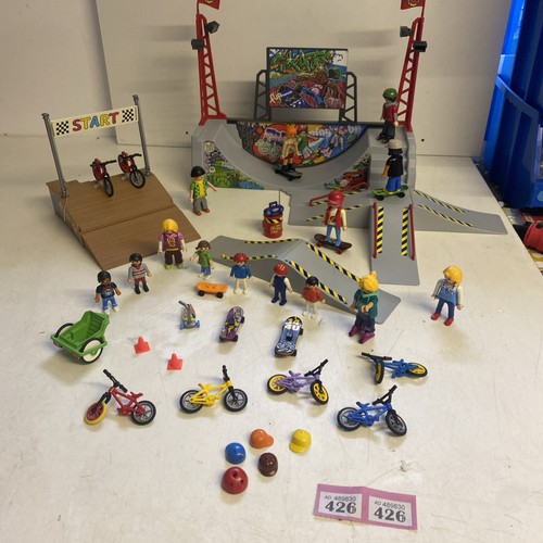 Playmobil skate park bmx - playmobil,