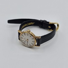 Omega Ladies 9ct Gold Cocktail Watch 1970s Cal 620 Manual Wind Vintage Swiss VGC