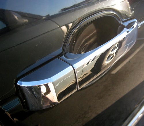 Chrome door handle covers - handle, for