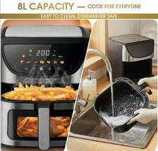 BRAND NEW 8L DIGITAL AIR FRYER