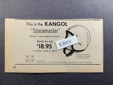 1964 Ad. Kangol, Spacemaster