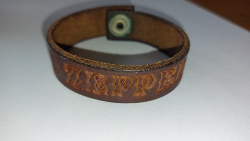 Vintage led zeppelin leather - vintage,