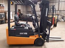 forklift truck electric three wheel truck