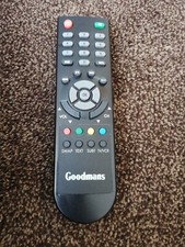 Goodmans Set Top Box Remote For GDB11 Freeview Receiver