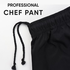 BLACK Chef's Trouser 100%