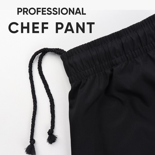 Black chef trouser 100 - chef's, 100%