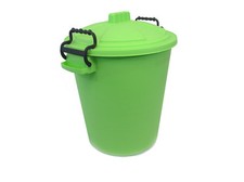 coloured bin 50l litre toy box