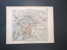 Original 1885 Stanford Map Of