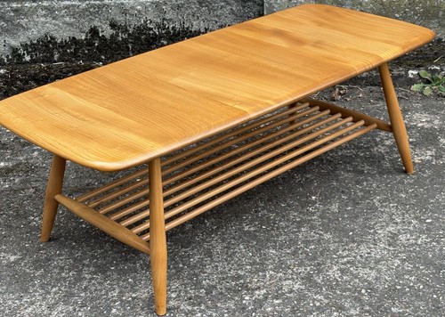 Superb retro ercol coffee - ,