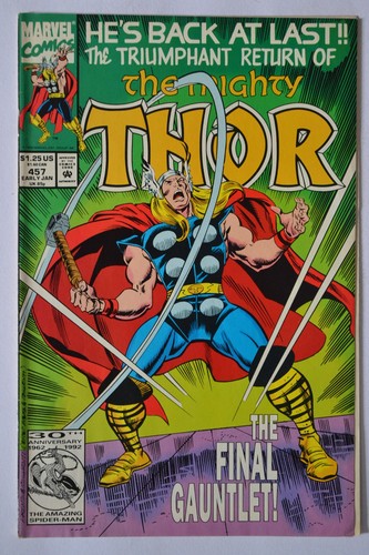 The mighty thor vol 457 - thor, e