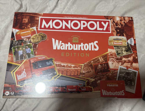 Hasbro monopoly warburtons - monopoly,