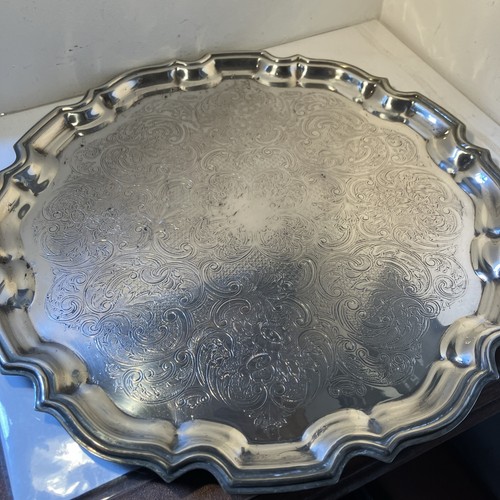 Vintage silver plate drinks - vintage,