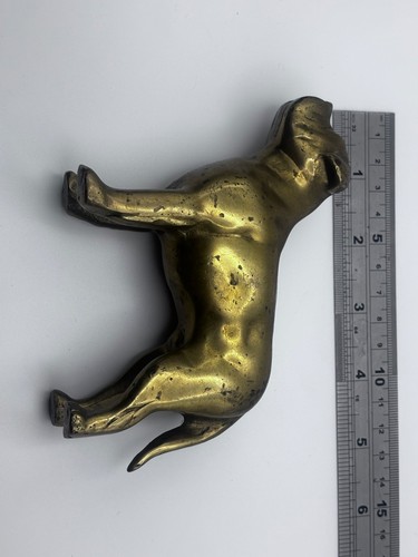 Vintage brass bulldog - vintage,