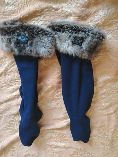 Joules womens blue welly - ,