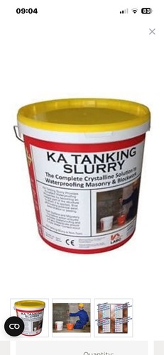 Tanking slurry kg tub - slurry,