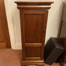 Oak Small 4-Tier Cube Shelving Storage Unit - Excellent Quality and Condition