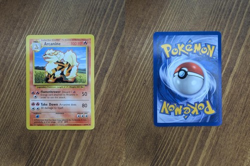 Arcanine 102 uncommon base - arcanine, 23/102