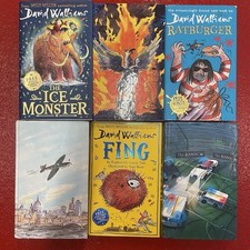 David Walliams Hardback Books Bundle X 6 Ice Monster Fing Ratburger etc VGC