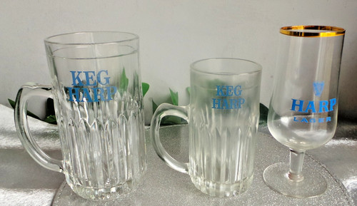 Vintage pint half harp - pint,
