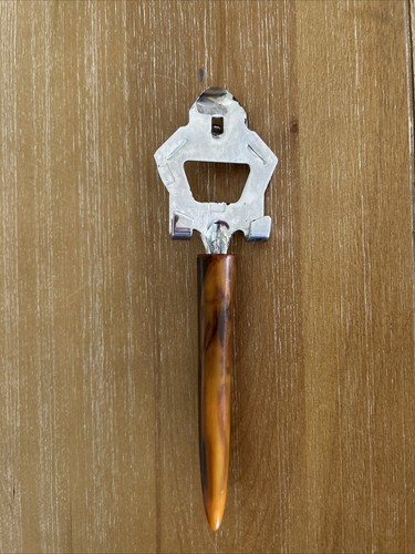Vintage bakelite handle bottle - bakelite,