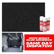 4 Way Stretch Black Van Camper