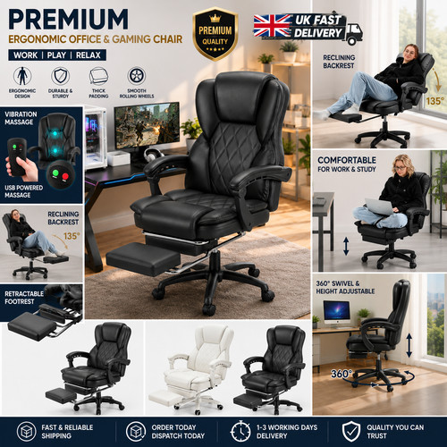 Office desk chair high - chair, back