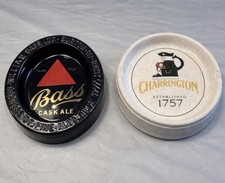 2 X Vintage Ashtrays 1 Bass