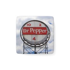 Retro Soft Drink Sign Square