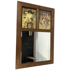 Antique Wood Framed Decorative