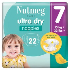 Nutmeg Ultra Dry Nappies Size