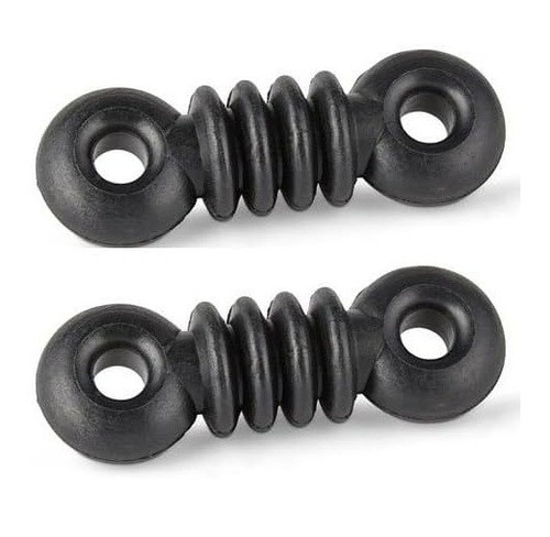 Small dog bone ribbed - bone,