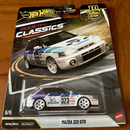 Hot wheels premium mazda 323 - wheels,