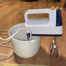 Vintage 1970s Kenwood A345 Mini Hand Mixer with Bowl 