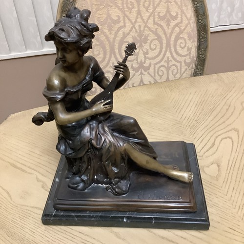 Bronze sculpture young - sculpture, a