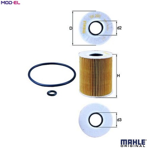 Oil filter 203d - for, mazda
