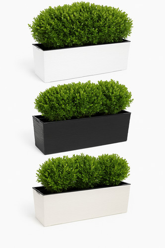 Chisel trough plant pot - trough,