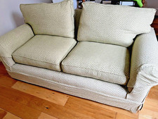 John Lewis Medium 2 Seater Sofa with arm sleeves