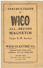 WICO LD1 LD2 LDP LD4 MAGNETO