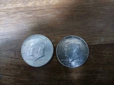 1964 John F Kennedy Silver Half Dollar,  12.5g, .900  (JFKY)