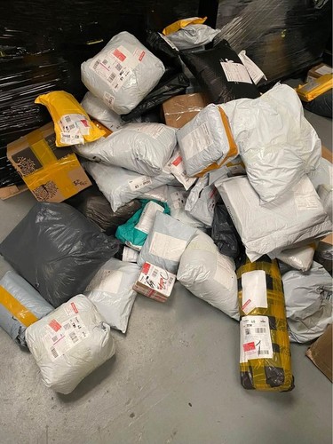 Lost packages unclaimed - lost,