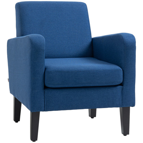 Modern accent armchair linen - modern,