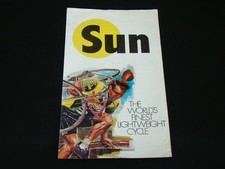SUN LIGHTWEIGHT CYCLES CATALOGUE FOR 1971 - L'EROICA. CARLTON