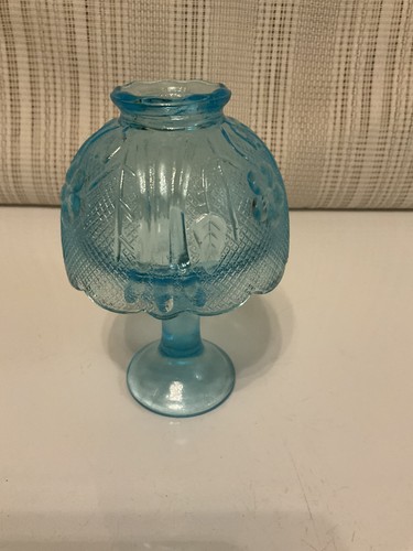 House lloyd blue glass - house,