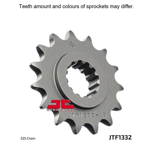Steel front sprocket 15t - sprocket,