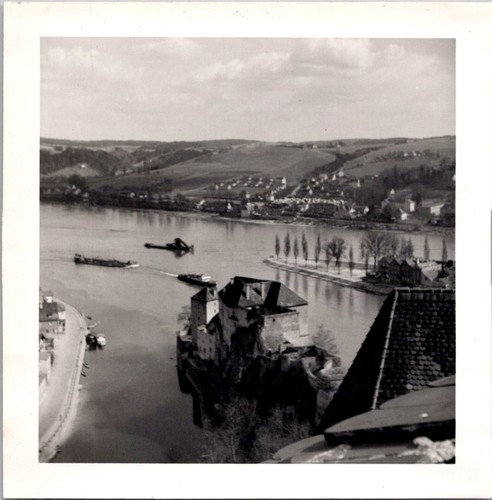 Vintage photograph castle - photograph,